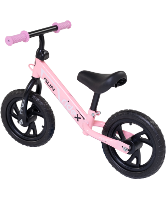 БЕЗ УПАКОВКИ Снегокат-беговел Bun, розовый