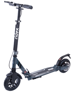 БЕЗ УПАКОВКИ Самокат 2-колесный Route 200 мм, дисковый тормоз, черный БЕЗ УПАКОВКИ Самокат 2-колесный Route 200 мм, дисковый тормоз, черный