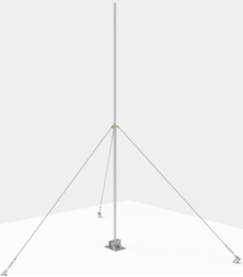 Мачта стальная телескопическая 18м