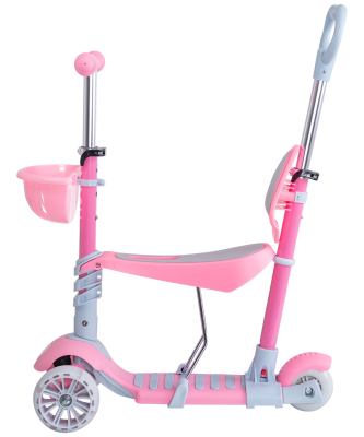 БЕЗ УПАКОВКИ Самокат-беговел Starlet, розовый