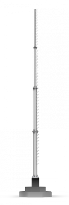 Мачта стальная свободностоящая 10м