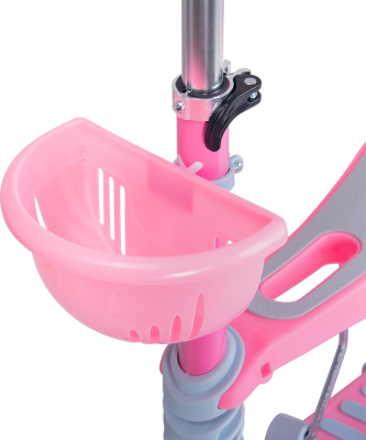 БЕЗ УПАКОВКИ Самокат-беговел Starlet, розовый