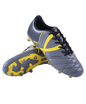 Бутсы футбольные  Mondo JSH402-Y, серый, р. 34-38