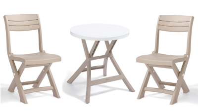 Комплект мебели из двух стульев и стола KETTER Jazz set