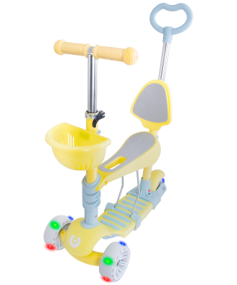 БЕЗ УПАКОВКИ Самокат-беговел Starlet, желтый